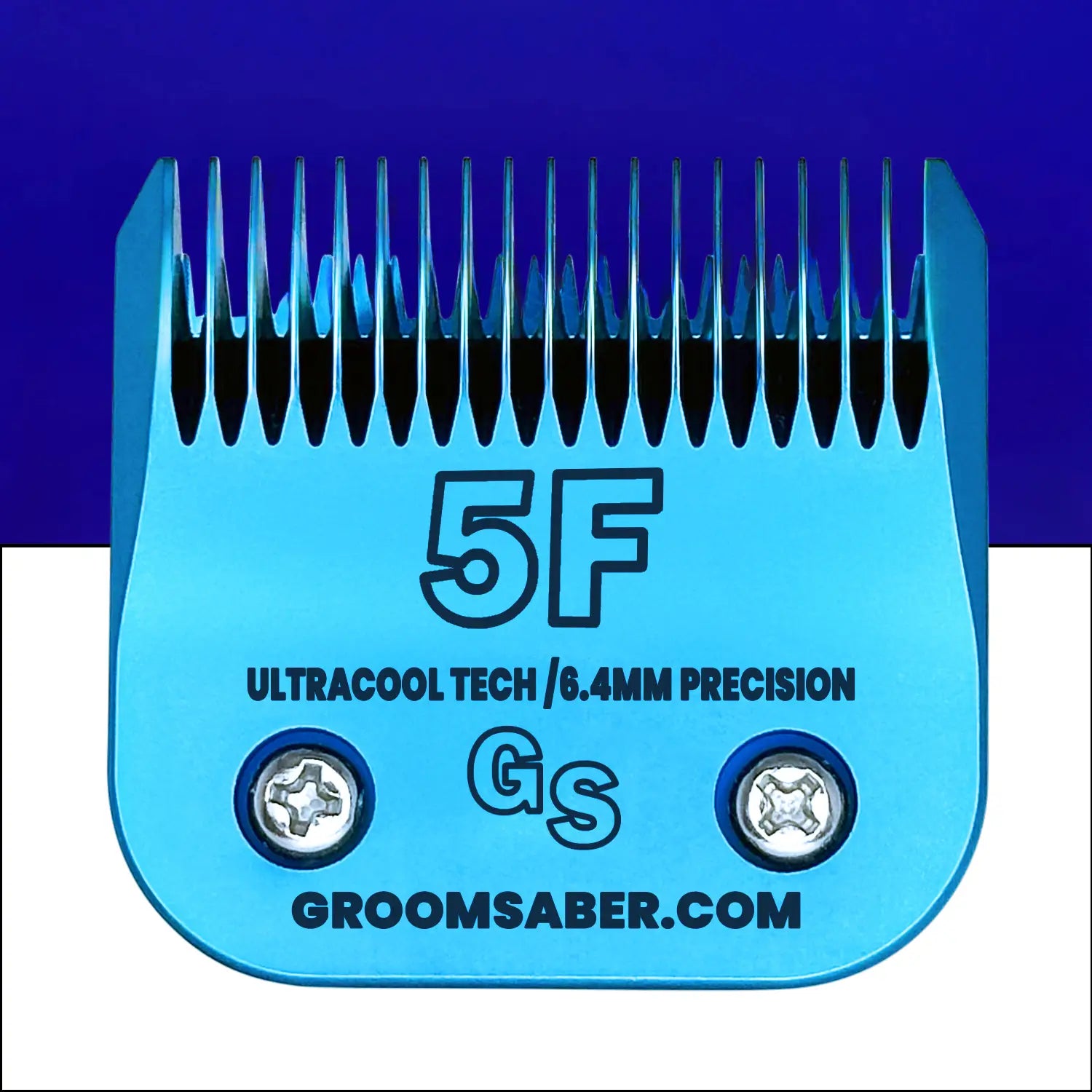 5F Blue Steel Dog Clipper Blade (6.4 mm)